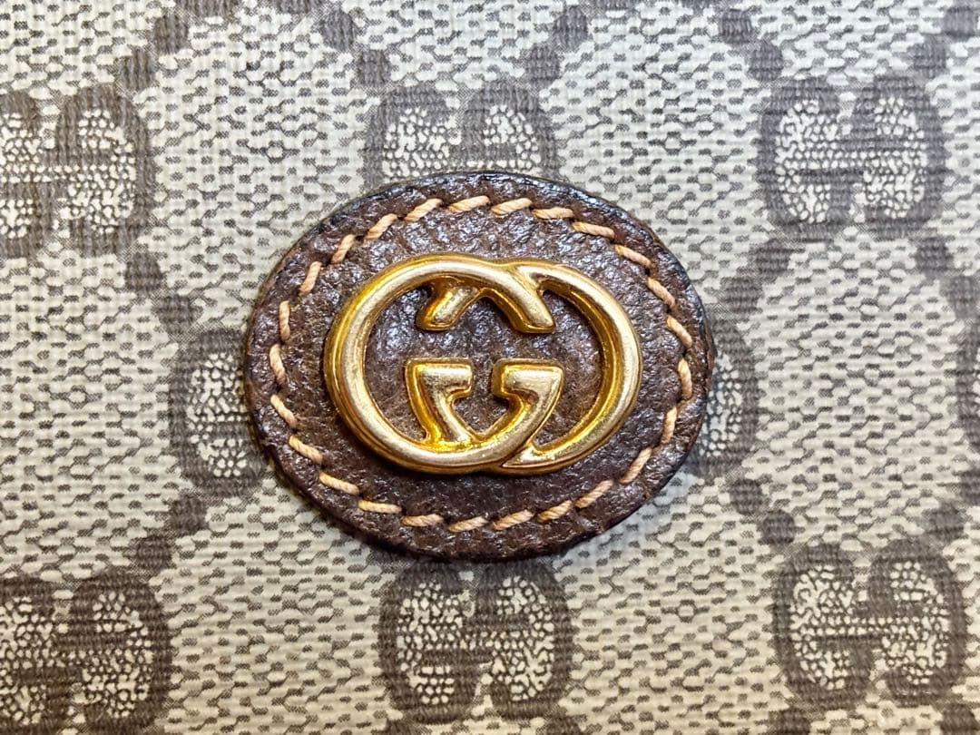 Gucci GGパターン ボストンバッグ オールドグッチ ウェブライン