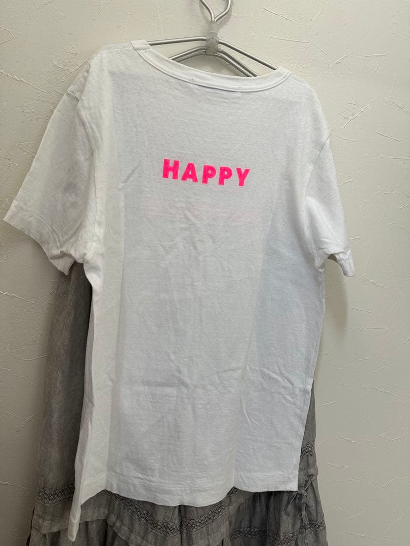 R&D.M. CO. XL ホワイト Tシャツ　used美品