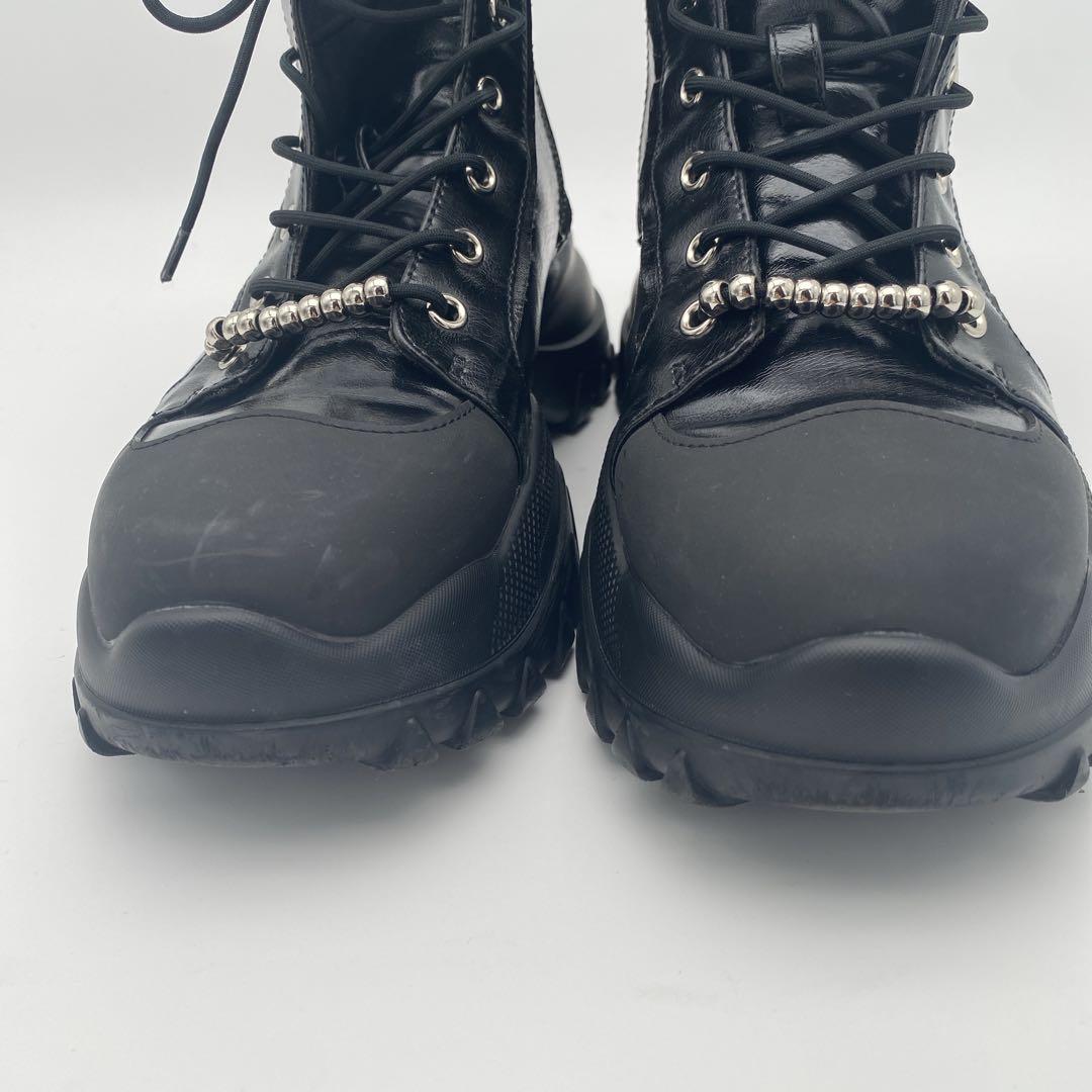 AMERI VINTAGE LADY MOUNTAIN BOOTS 黒 Mサイズ