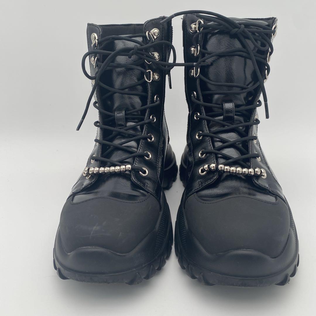 AMERI VINTAGE LADY MOUNTAIN BOOTS 黒 Mサイズ