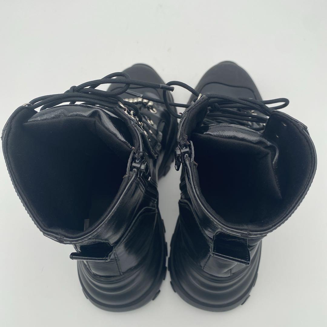 AMERI VINTAGE LADY MOUNTAIN BOOTS 黒 Mサイズ