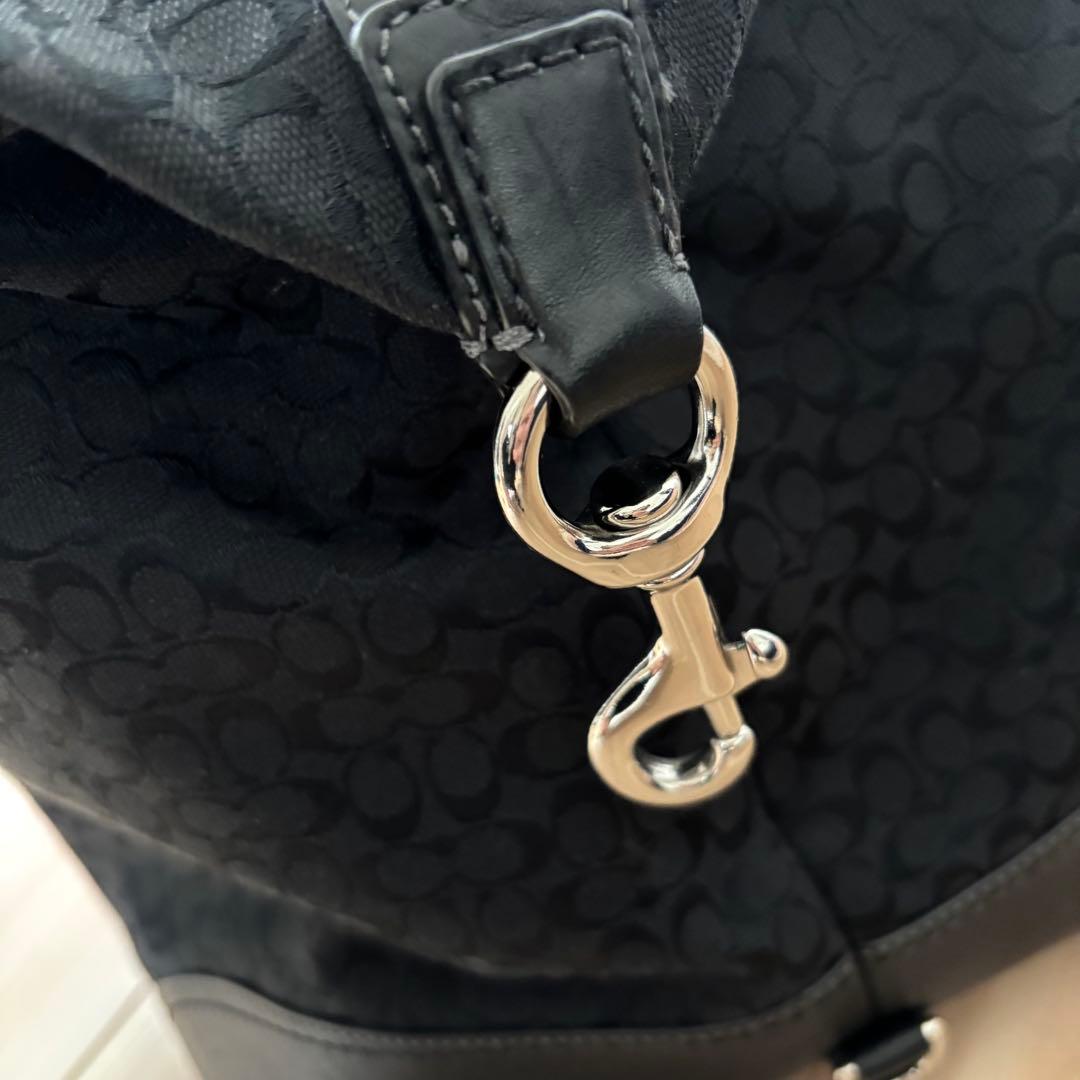 COACH コーチ シグネチャー 2WAY ボストンバッグ キャンバス