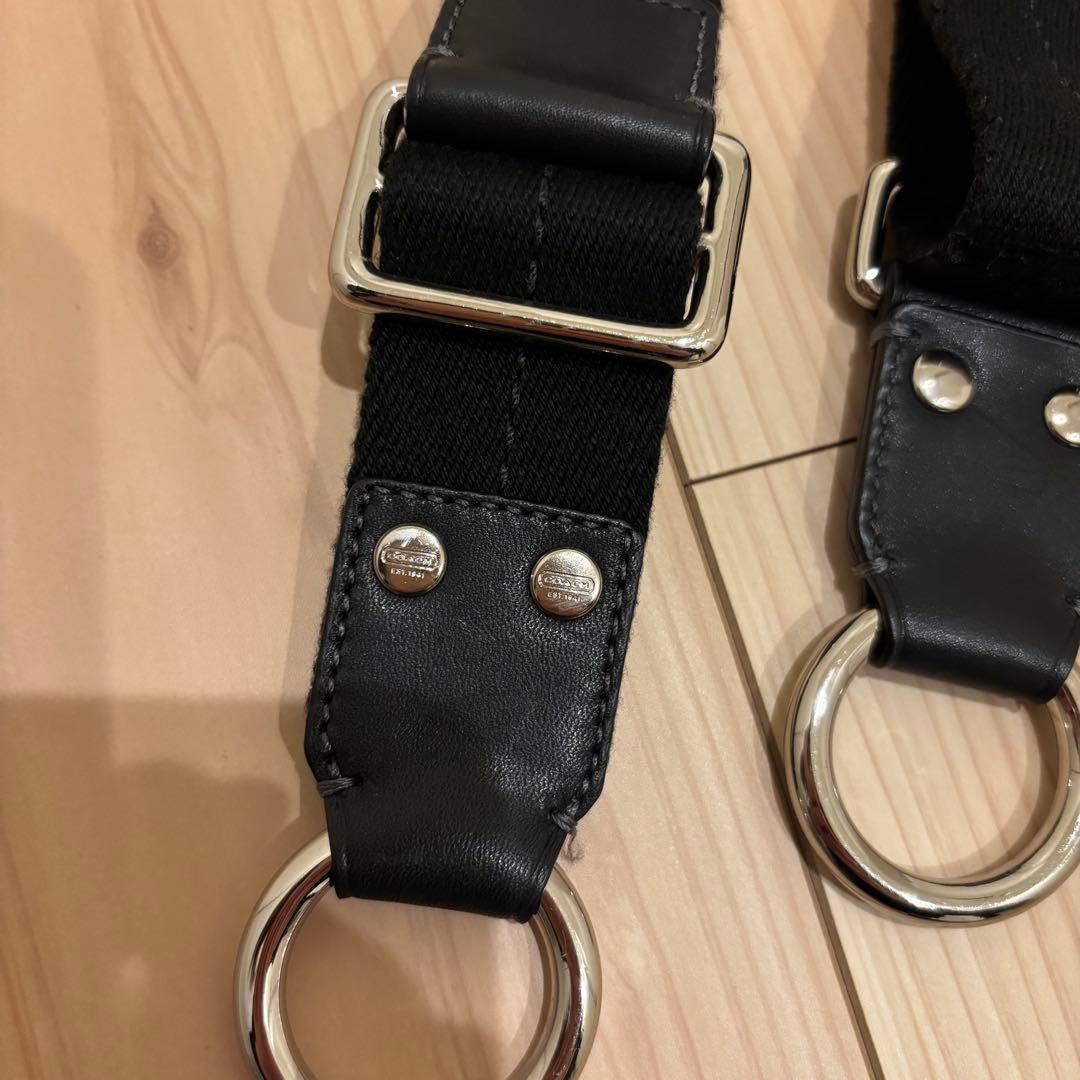 COACH コーチ シグネチャー 2WAY ボストンバッグ キャンバス