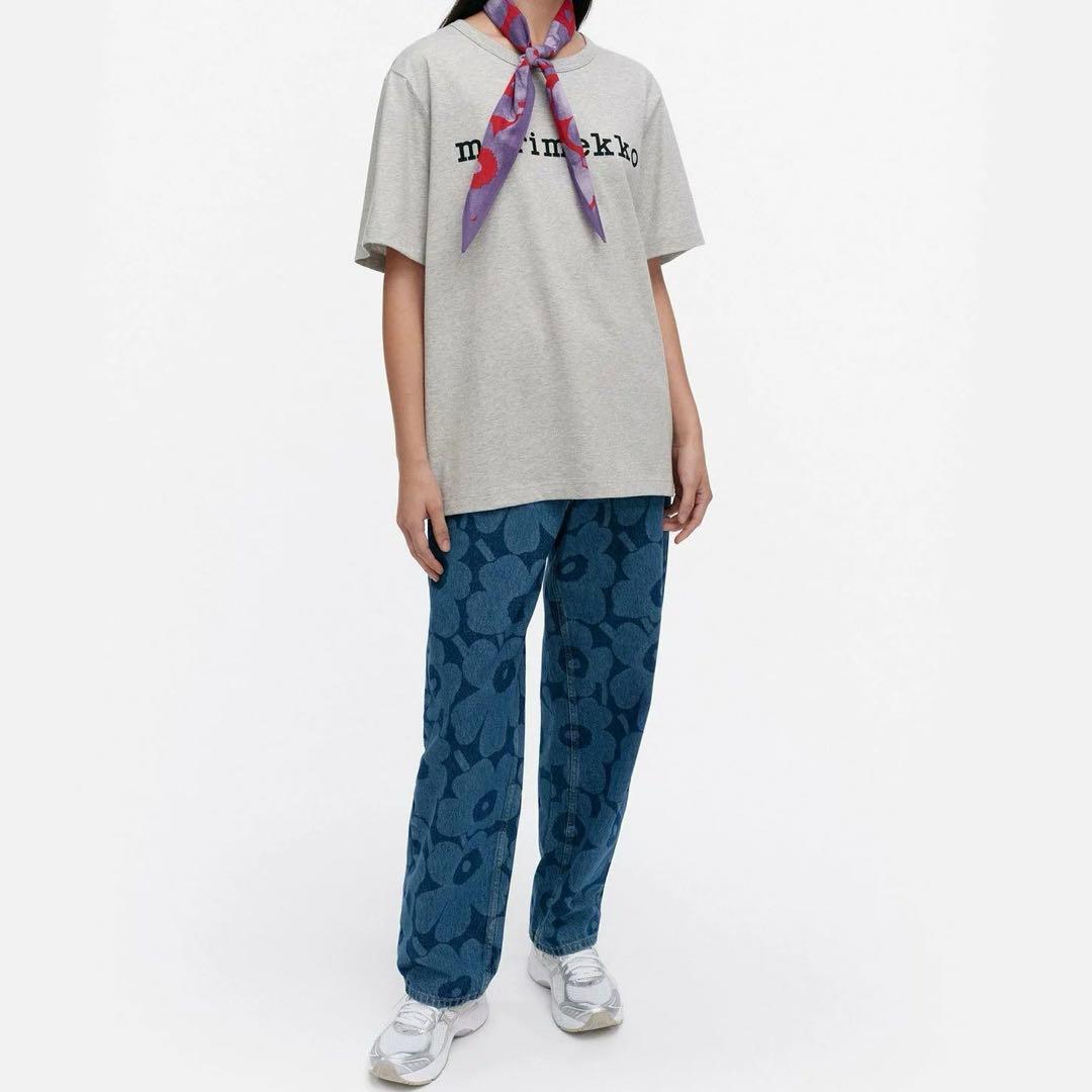 新品 マリメッコ Vihne Logo Placement Tシャツ XXS