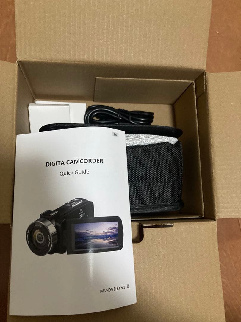 新品　ビデオカメラ4K動画4400万画像数YouTubeカメラ ウェブカメラ