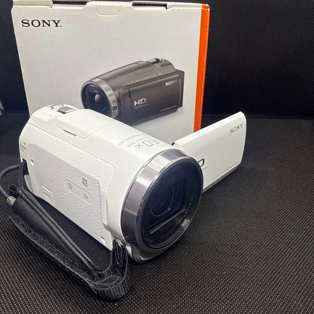 ■極上品■ SONY HDR-CX680ホワイト HDR- CX680 W