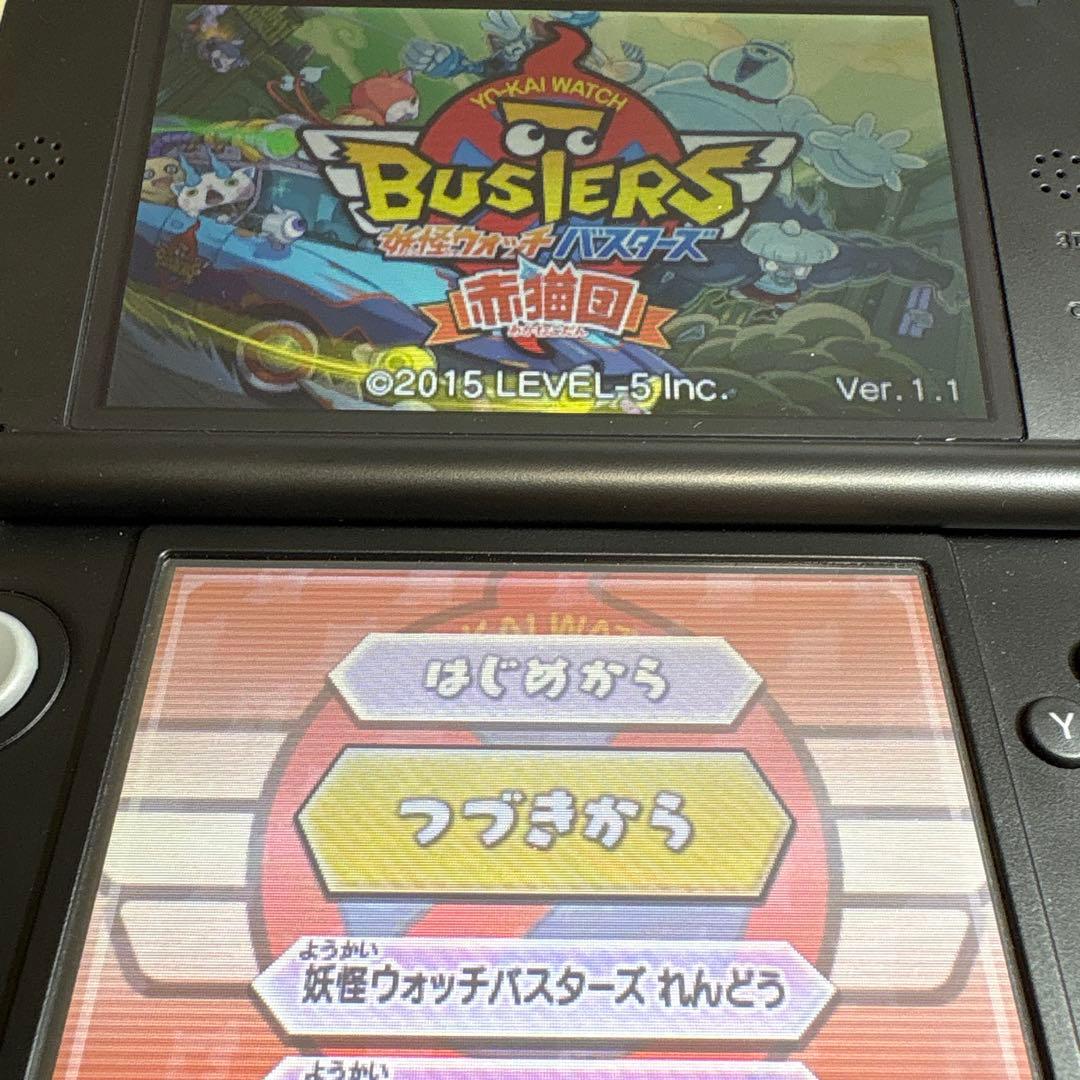 妖怪ウォッチバスターズ　赤猫団　3DSソフト　任天堂　3dsソフト