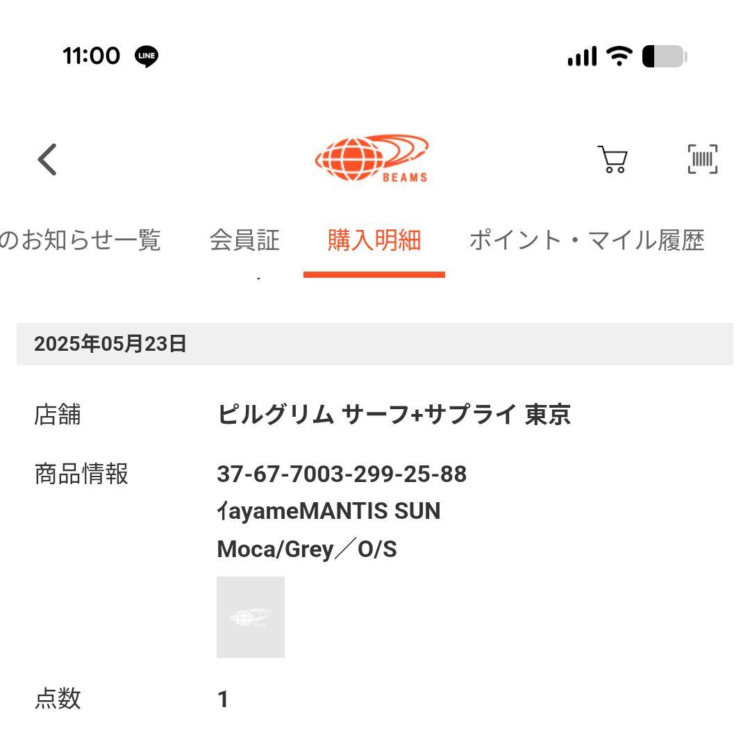 【未使用】ayame アヤメ サングラス MANTIS マンティス
