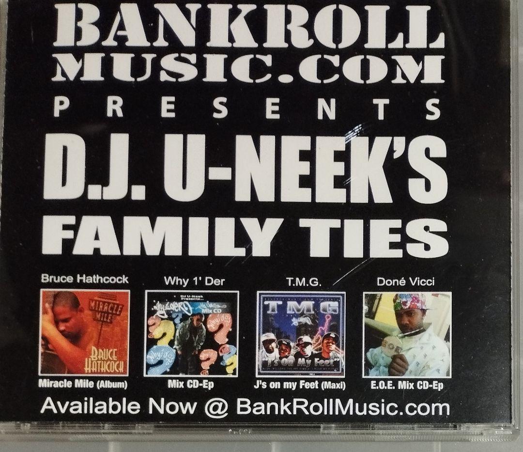 DJ U-NEEK'S FAMILLY TIES ギャングスタラップ G-RAP