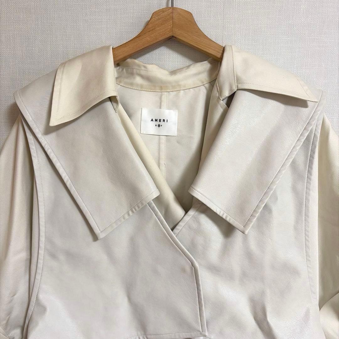 AMERI アメリ　TRENCH MULTI WAY LONG VEST