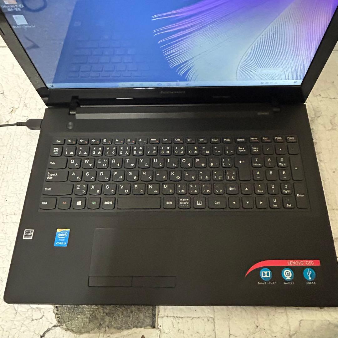 Lenovo ノートpc i5-5200U 4GB HDD465GB Win10