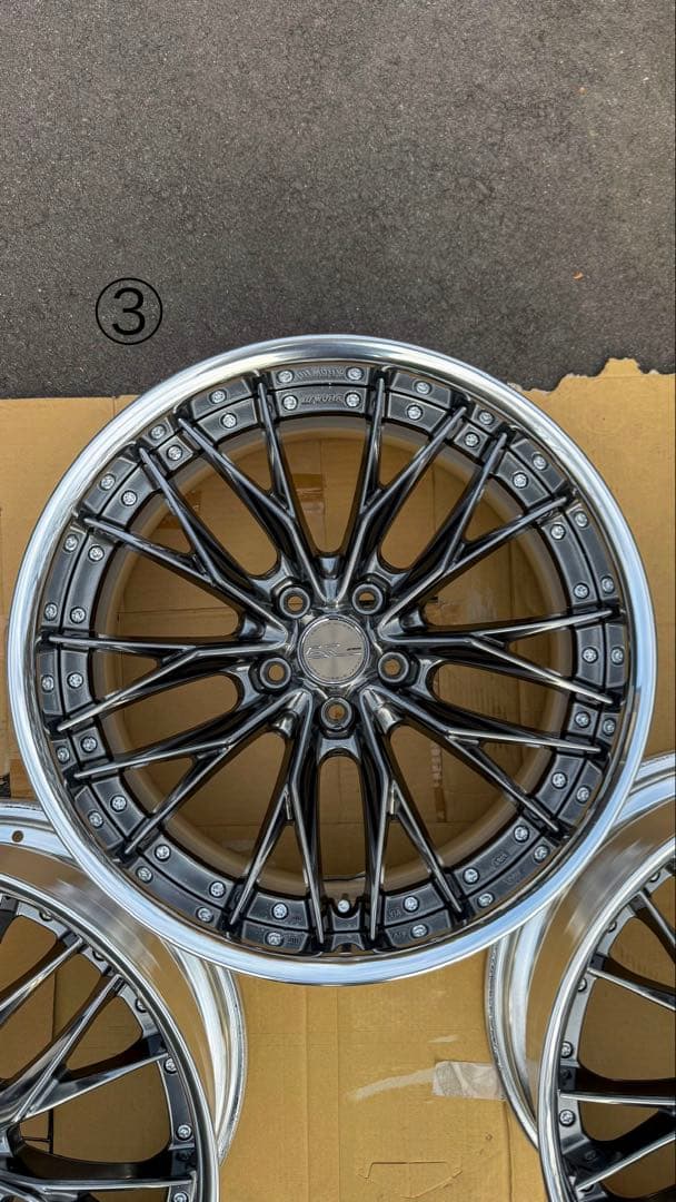 WARK　SCHWERT BRUNNEN ワーク シュヴァート20インチ8.5j