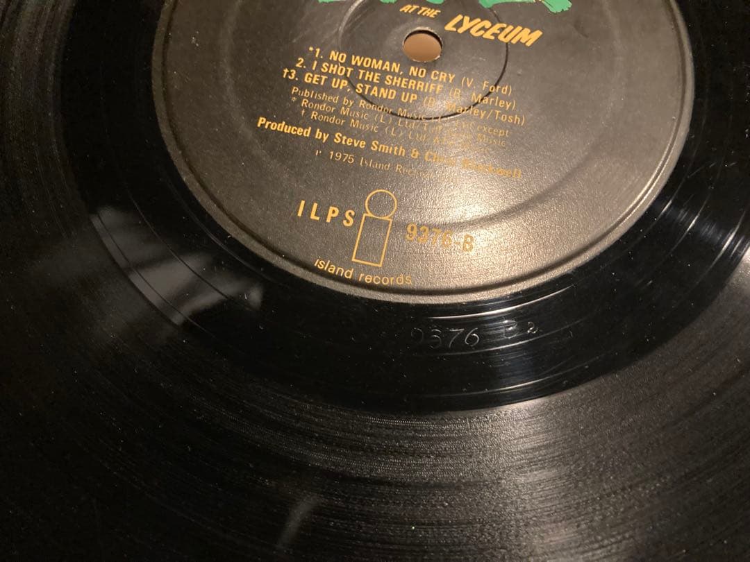 Bob Marley - Live! Orig.UK LP ➕オマケ2枚