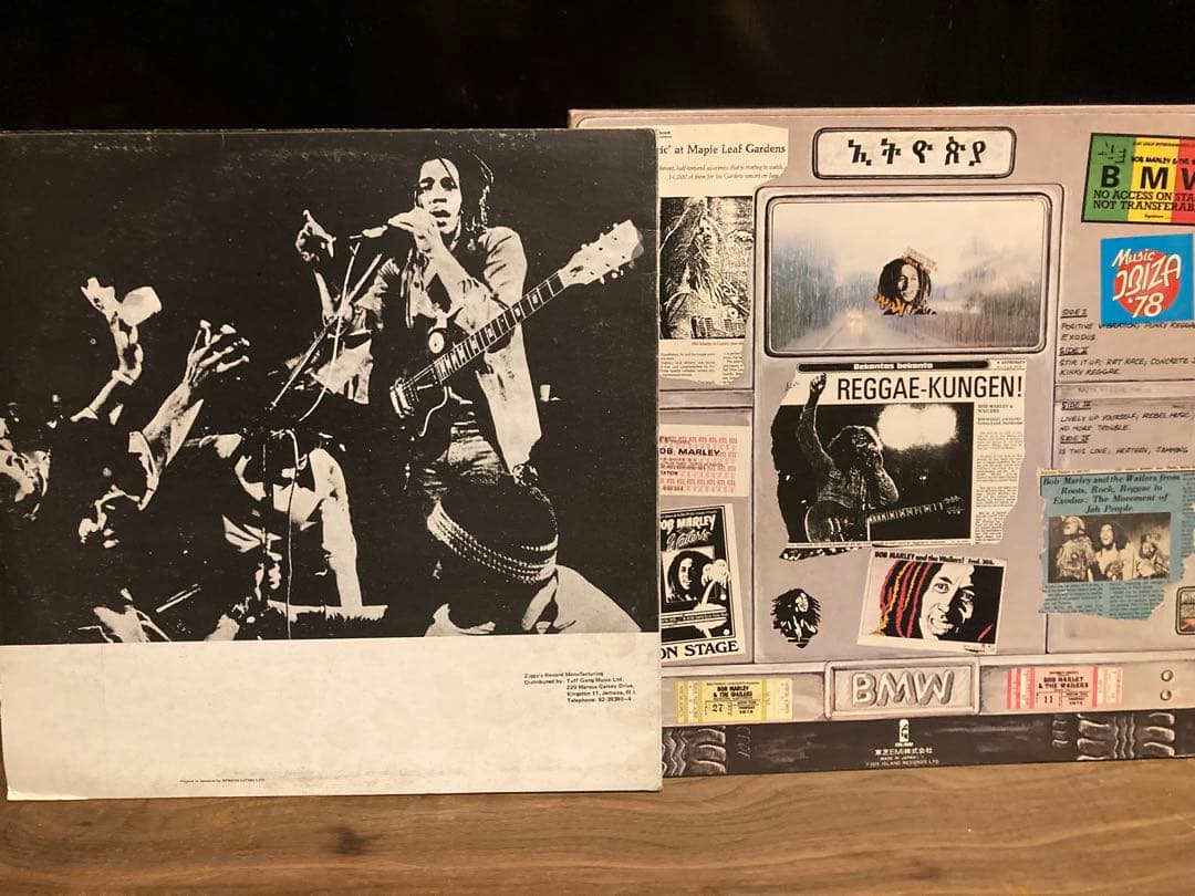 Bob Marley - Live! Orig.UK LP ➕オマケ2枚