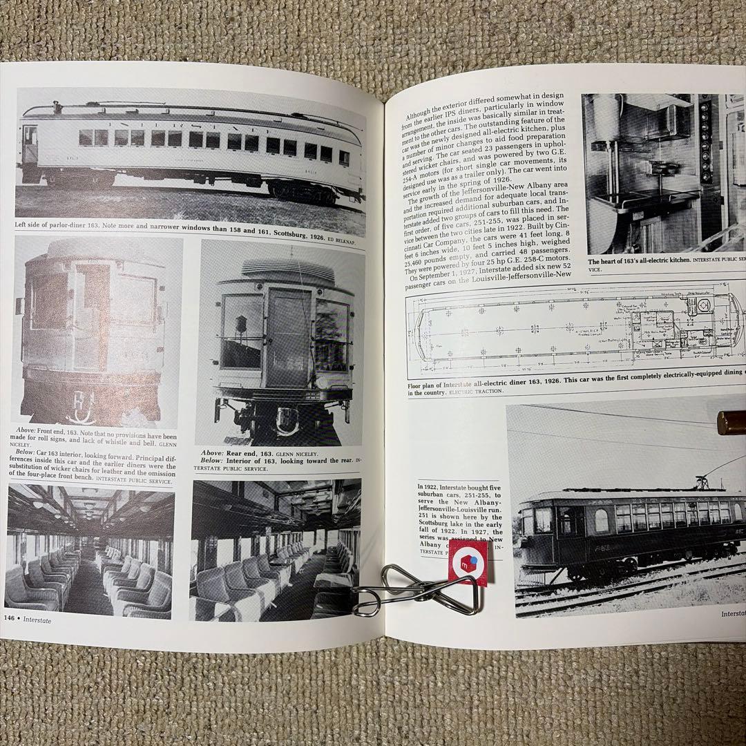 【洋書　鉄道資料】Interstate 鉄道史　写真多数　貴重資料