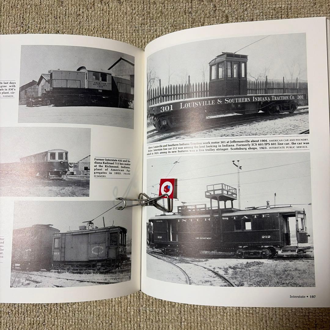 【洋書　鉄道資料】Interstate 鉄道史　写真多数　貴重資料