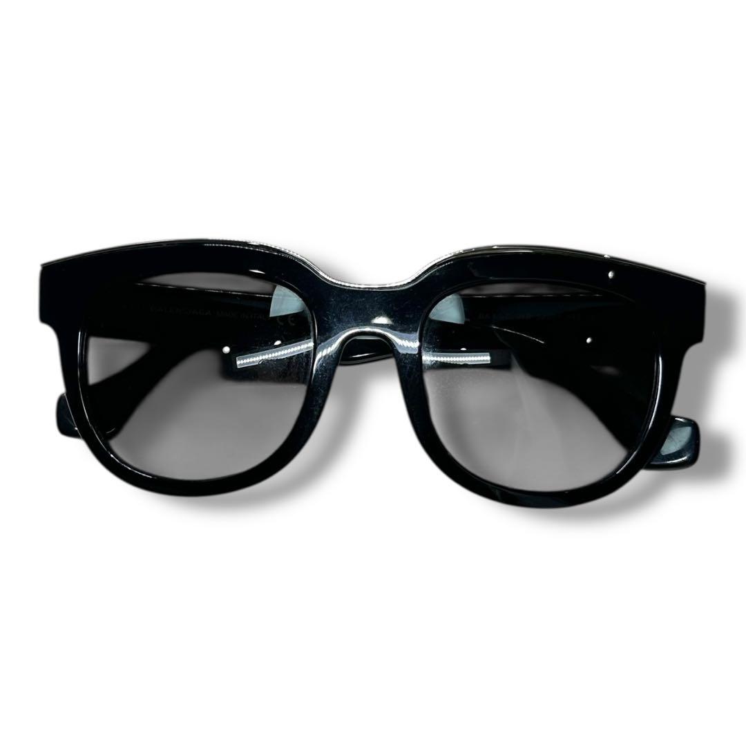 BALENCIAGA サングラス ブラック BA60-F 01Bイタリア製
