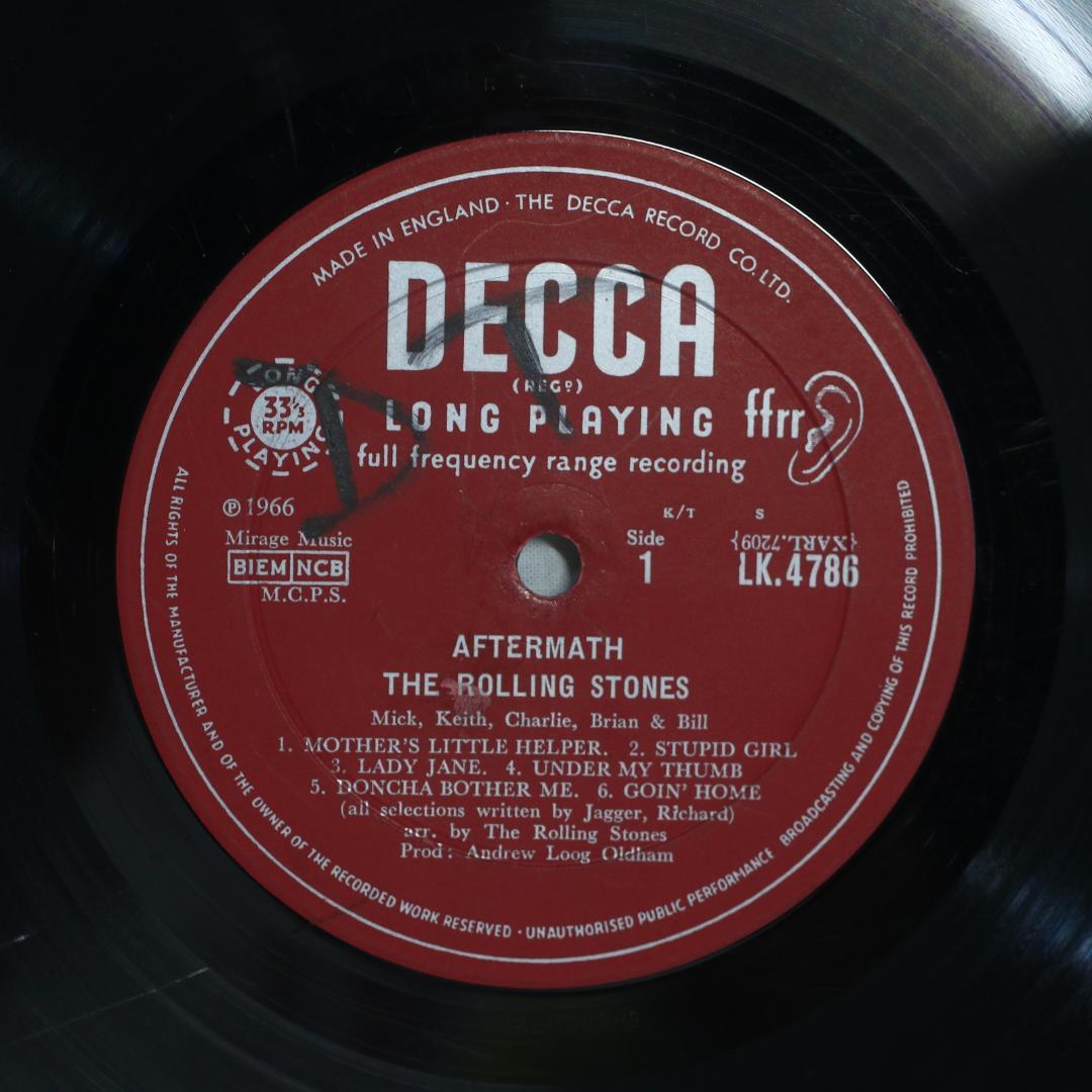 英LP The Rolling Stones Aftermath UK盤Mono