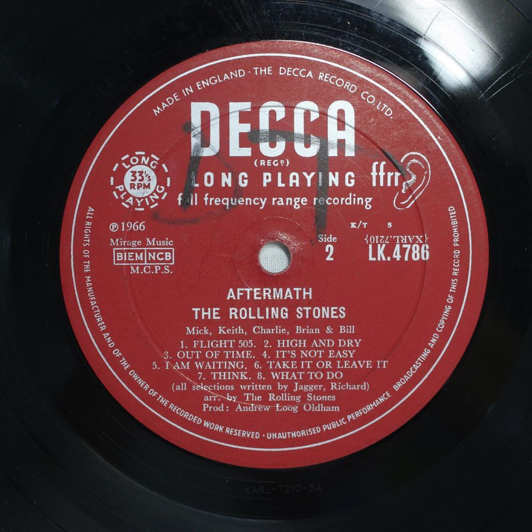 英LP The Rolling Stones Aftermath UK盤Mono