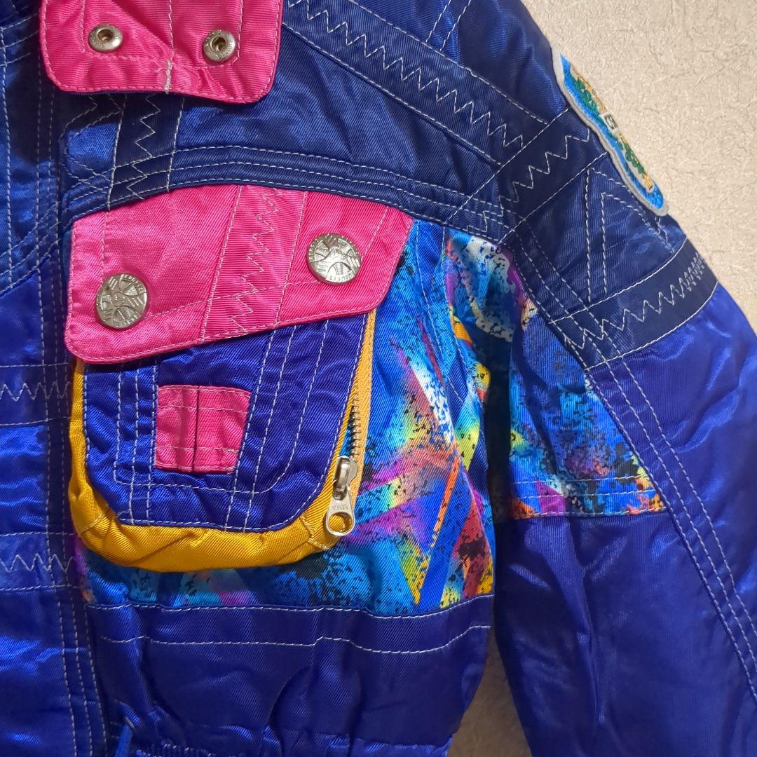owmwoスキーウェア 130 美品★シスモンCISMON ヴィンテージグ