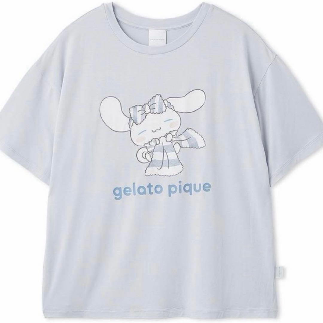 ジェラートピケ　シナモロール総柄ショートパンツ&Tシャツセット(レディース)