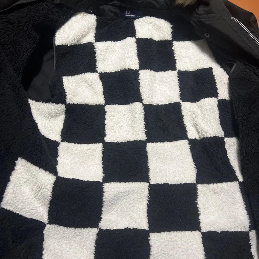 FREDPERRYフレッドペリー フィッシュテール　裏ボア　ミリタリージャケット