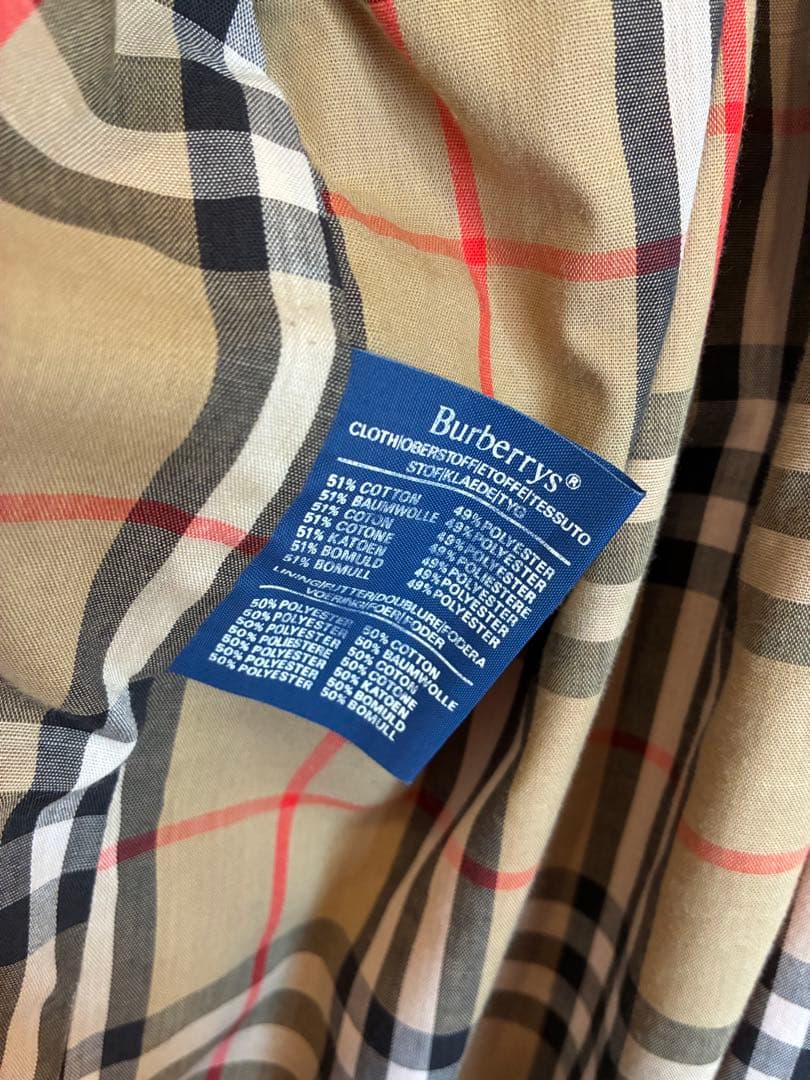 バーバリートレンチコートused