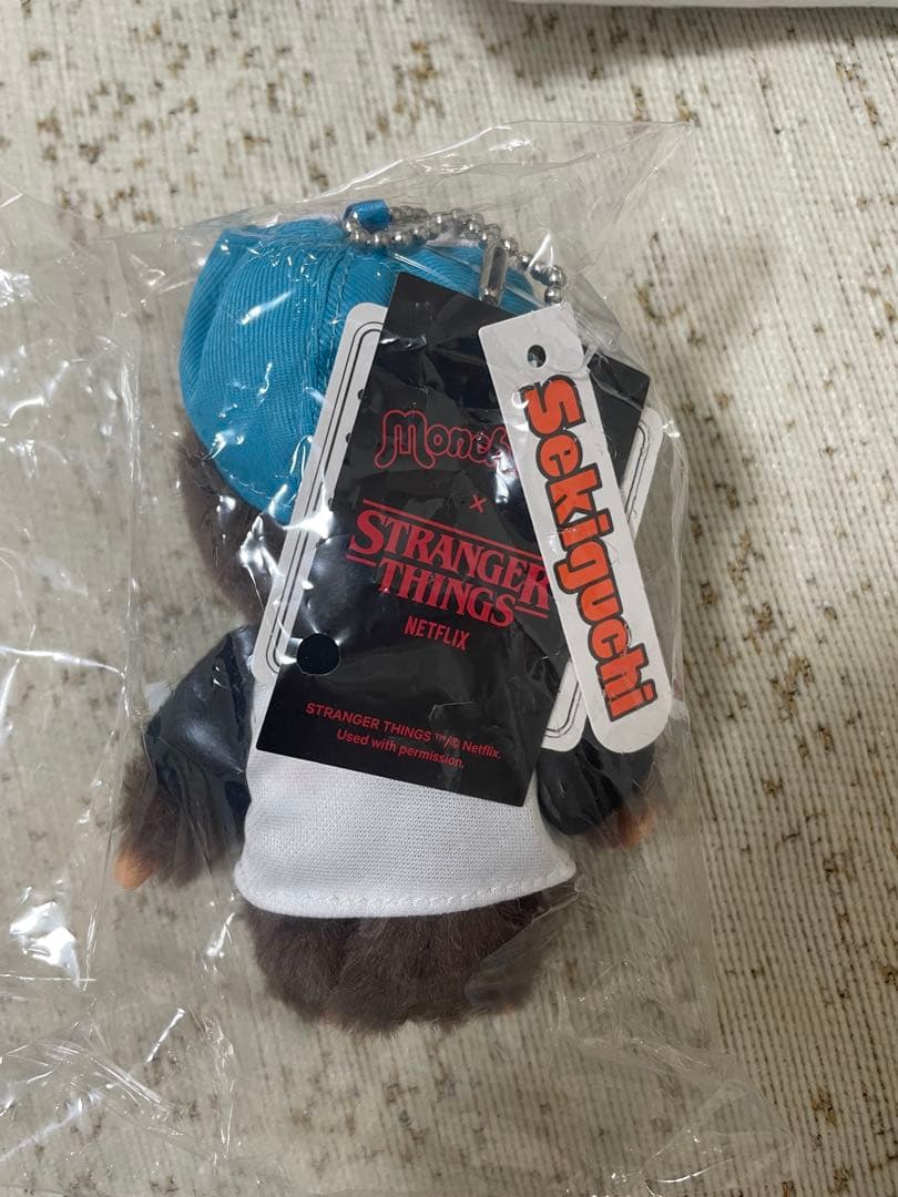モンチッチ ストレンジャーシングス　コラボ　キーチェーン　ダスティン