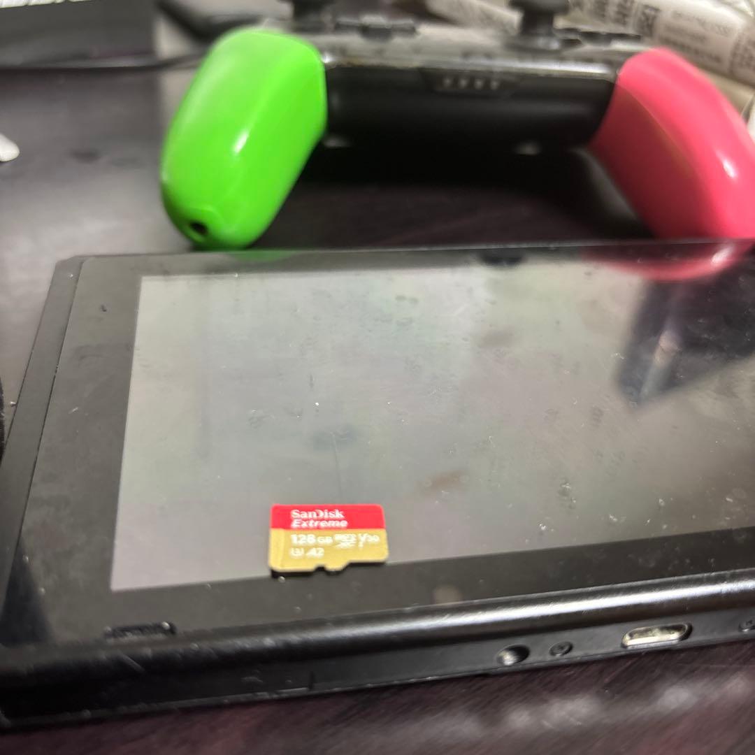 NINTENDO Switchプロコントローラー　MicroSD128GBセット