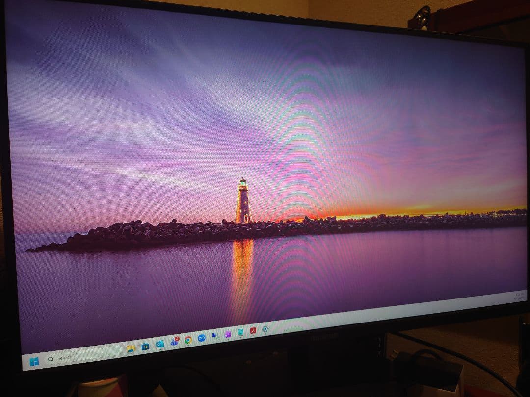 2台の IRIS OHYAMA 21.5インチ 液晶モニター 2台セット
