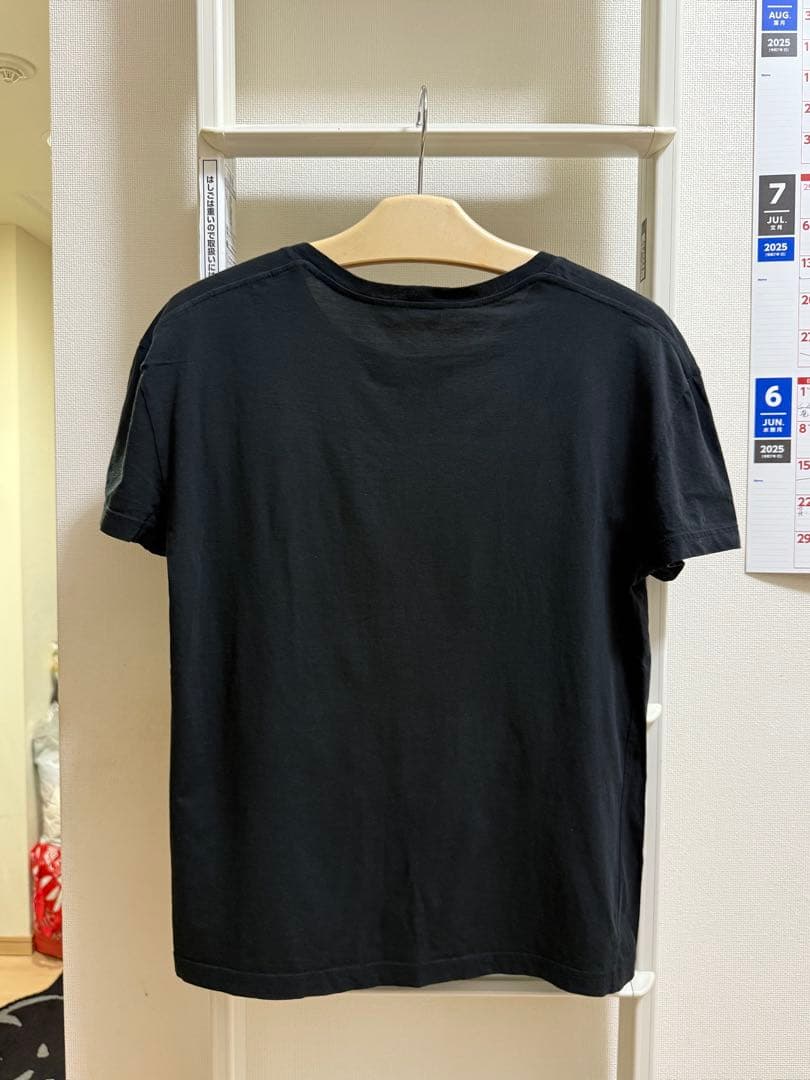 Celine セリーヌ　定番ロゴTシャツ　レディース黒S