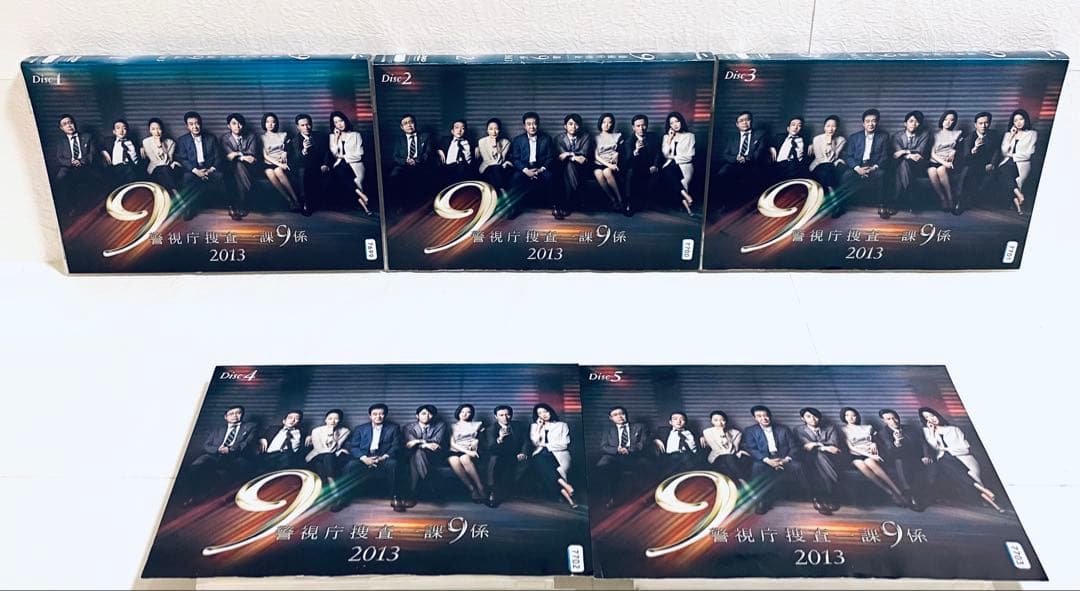 警視庁捜査一課９係　2013 【全５巻】　レンタル版DVD 全巻セット