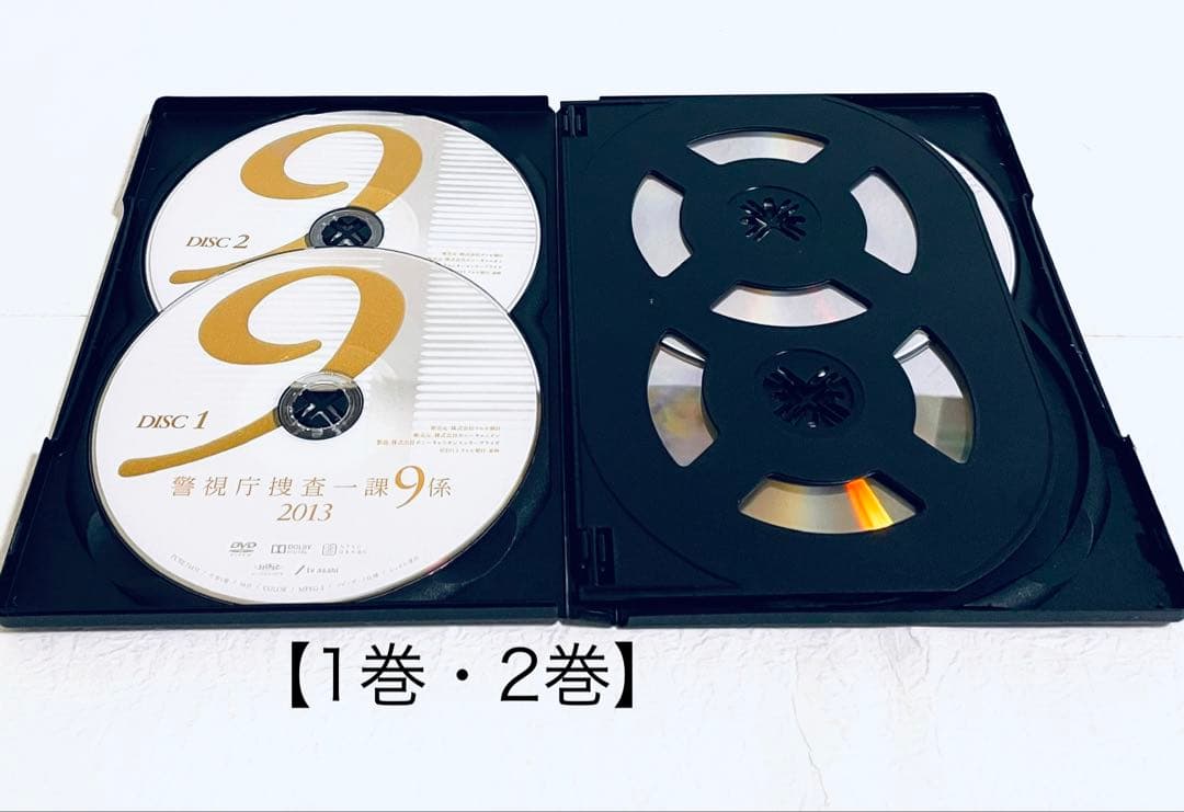 警視庁捜査一課９係　2013 【全５巻】　レンタル版DVD 全巻セット