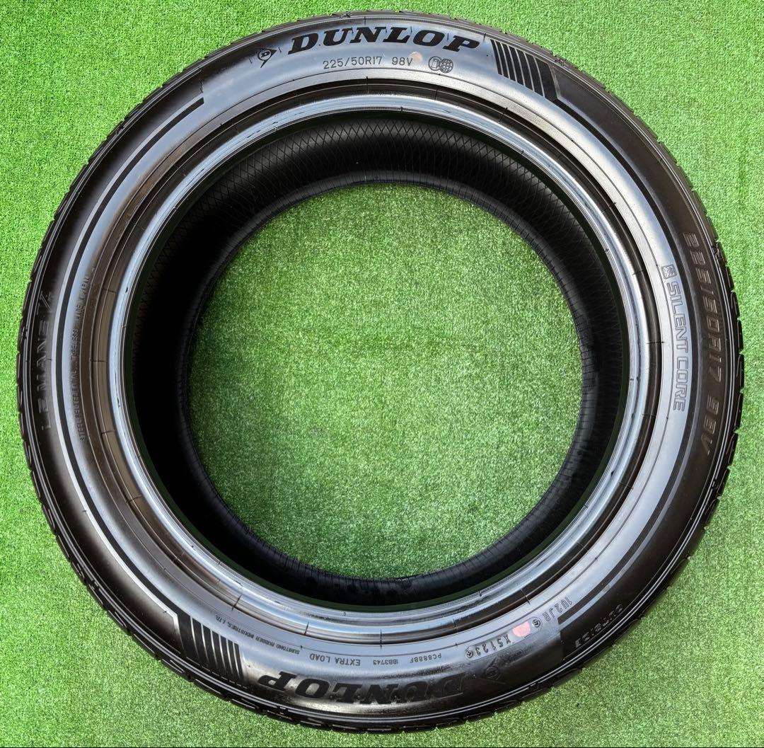 DUNLOP LE MANS V+ 225/50R17 2023年製 深山 4本