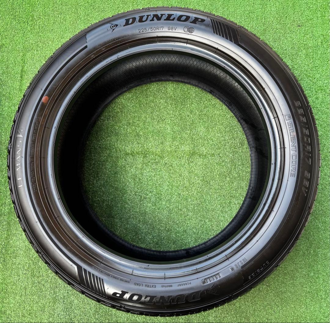 DUNLOP LE MANS V+ 225/50R17 2023年製 深山 4本