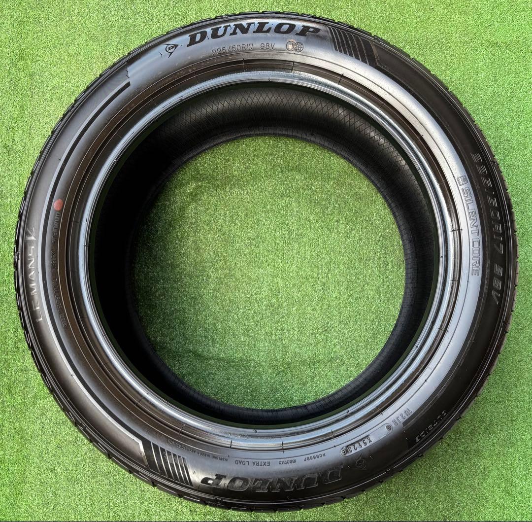 DUNLOP LE MANS V+ 225/50R17 2023年製 深山 4本