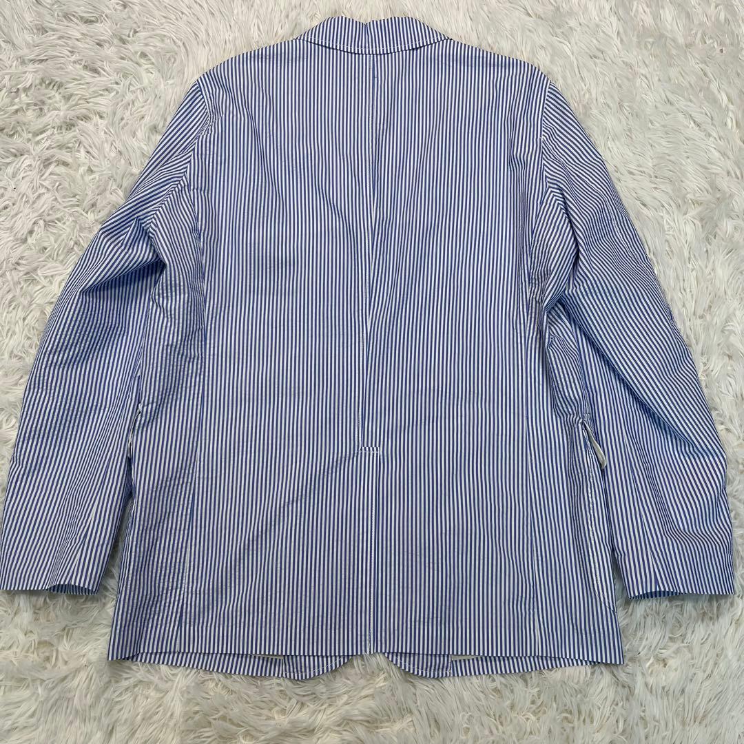 BEAMS+ テーラードジャケット XL シアサッカー　日本製 春夏 軽量