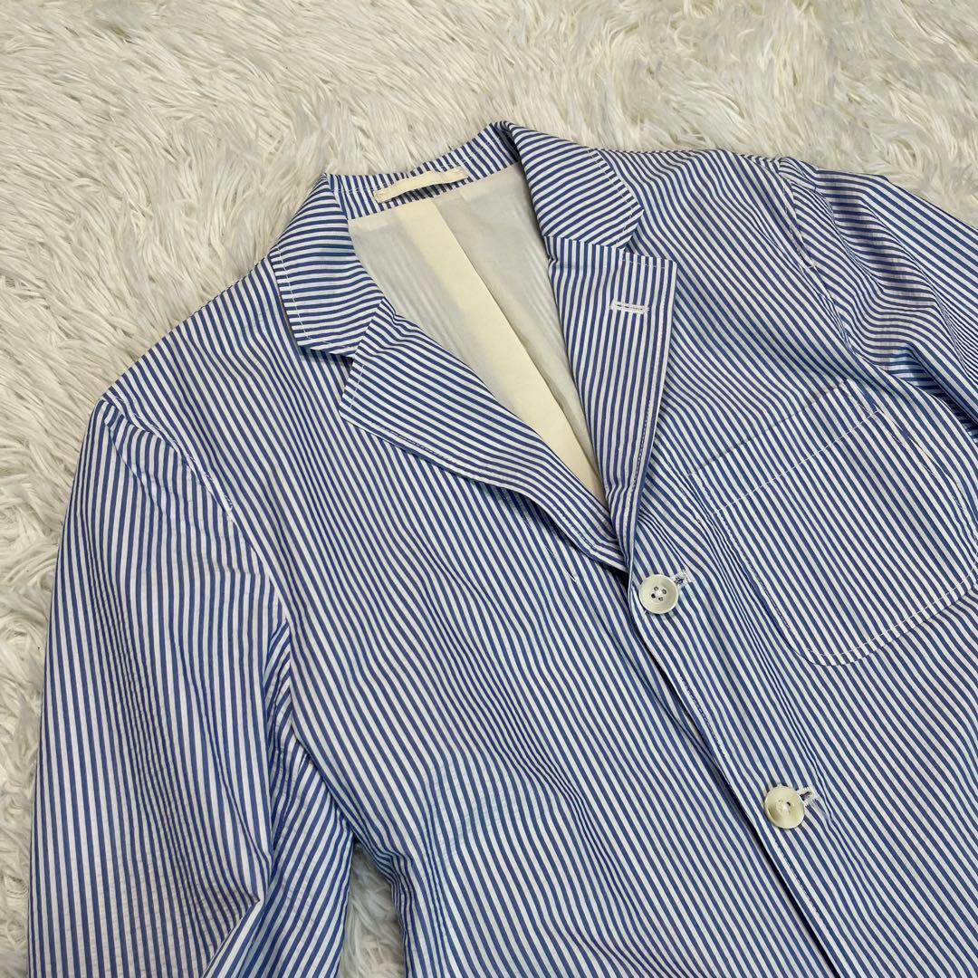 BEAMS+ テーラードジャケット XL シアサッカー　日本製 春夏 軽量