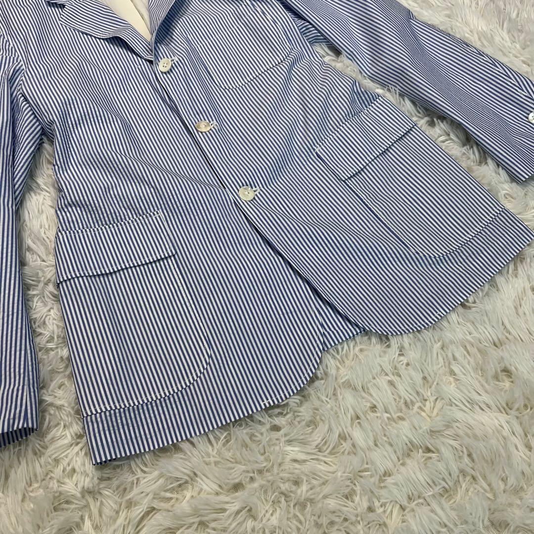 BEAMS+ テーラードジャケット XL シアサッカー　日本製 春夏 軽量