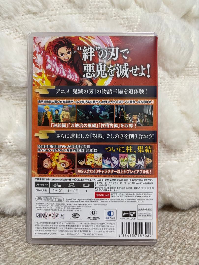 鬼滅の刃 ヒノカミ血風譚 2 Switch ゲームソフト