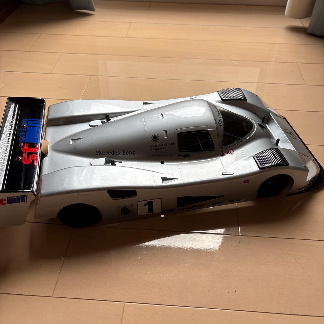 タミヤラジコン　メルセデスＣ11 Ｃカー　アルミモーターマウント　デフハウジング