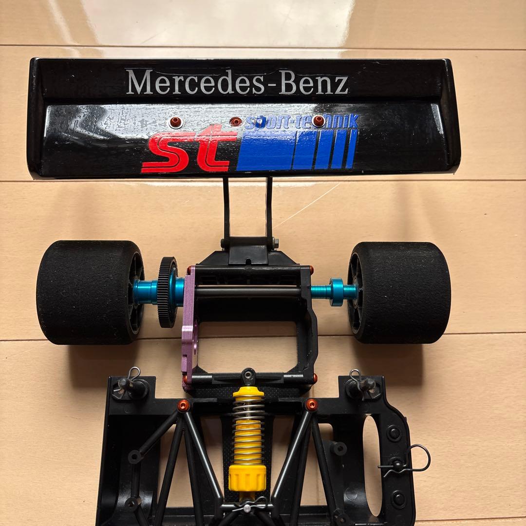 タミヤラジコン　メルセデスＣ11 Ｃカー　アルミモーターマウント　デフハウジング
