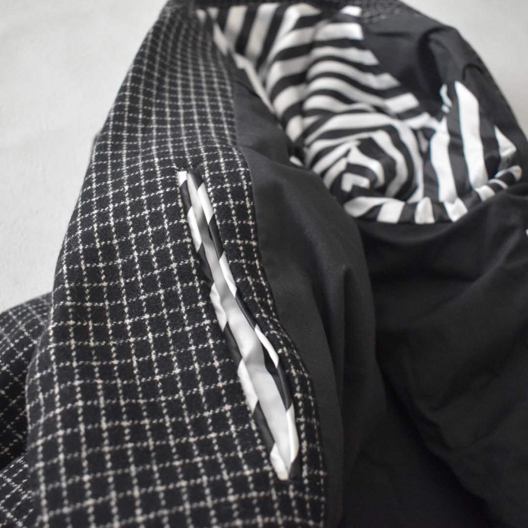 【フォロー割適用】NOVÖ クリストフルメール BEAN POLE ウールチェッ
