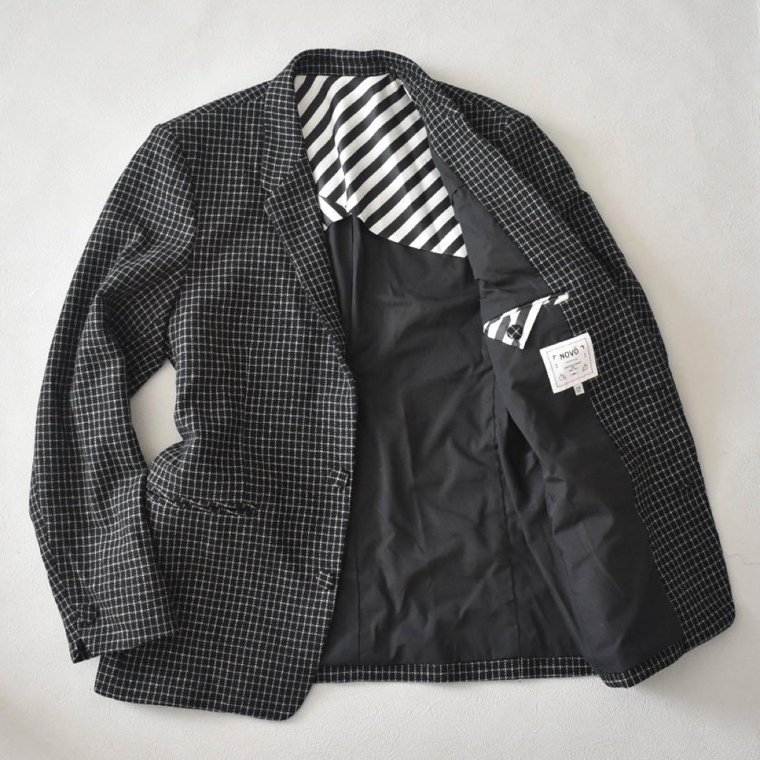 【フォロー割適用】NOVÖ クリストフルメール BEAN POLE ウールチェッ