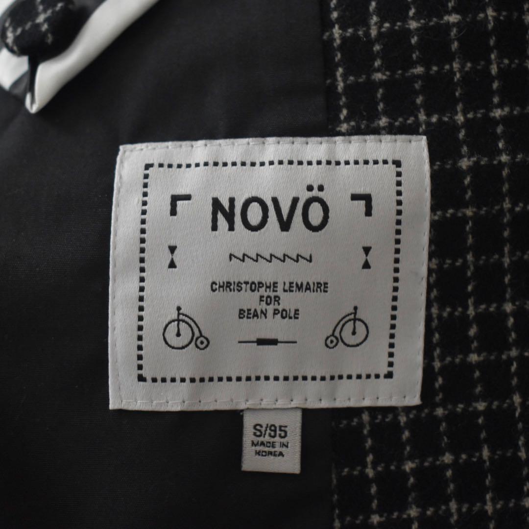【フォロー割適用】NOVÖ クリストフルメール BEAN POLE ウールチェッ