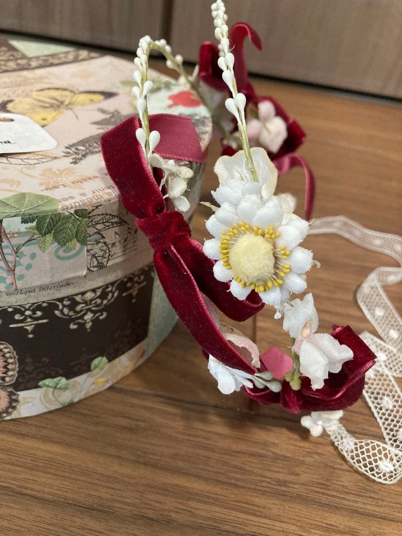 Belle des poupee リボン ヘッドドレス