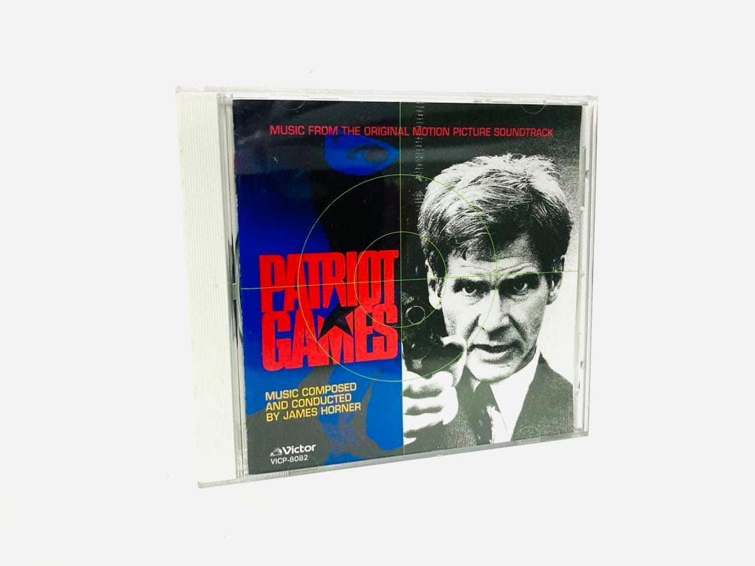 【新品同様】映画『パトリオットゲーム＆今そこにある危機』サントラCDセット／廃盤