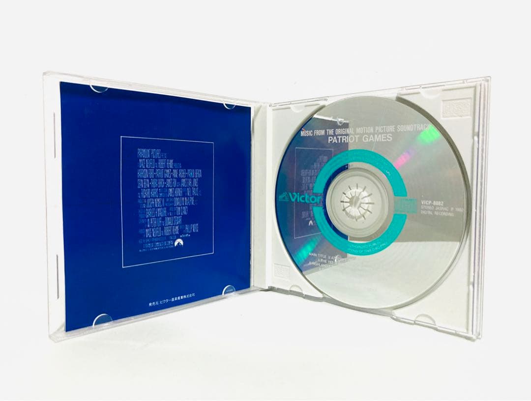 【新品同様】映画『パトリオットゲーム＆今そこにある危機』サントラCDセット／廃盤