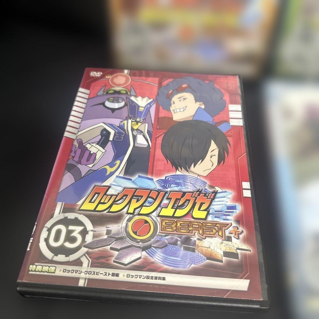 【レンタル落ちDVD】ロックマンエグゼBEAST＋ 1~4巻