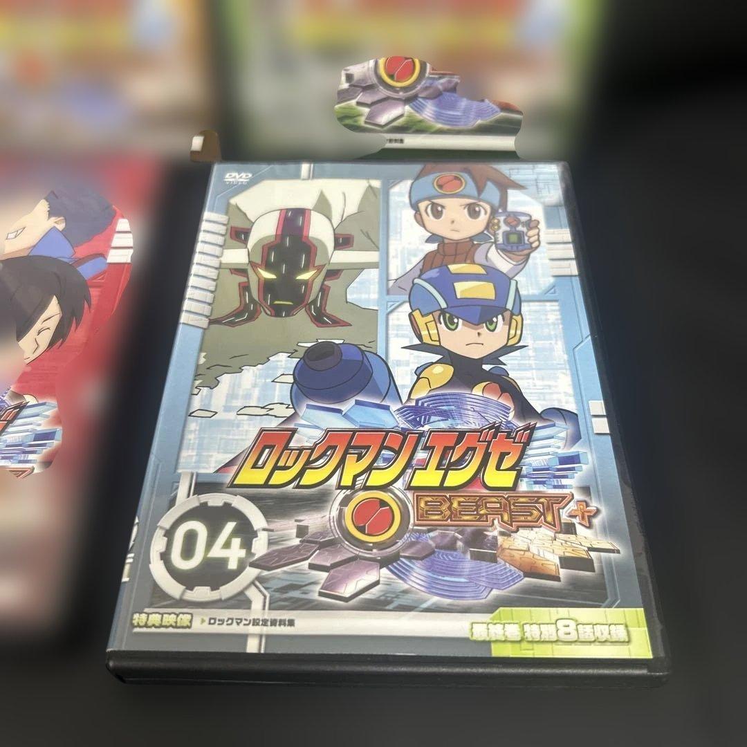 【レンタル落ちDVD】ロックマンエグゼBEAST＋ 1~4巻